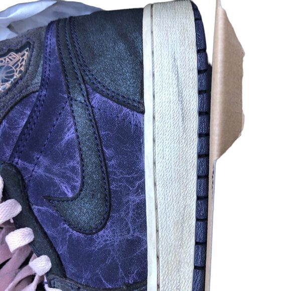 RARE Nike Air Jordan 1 Retro High Premium Imperial Purple Size 7 - Picture 3 of 16